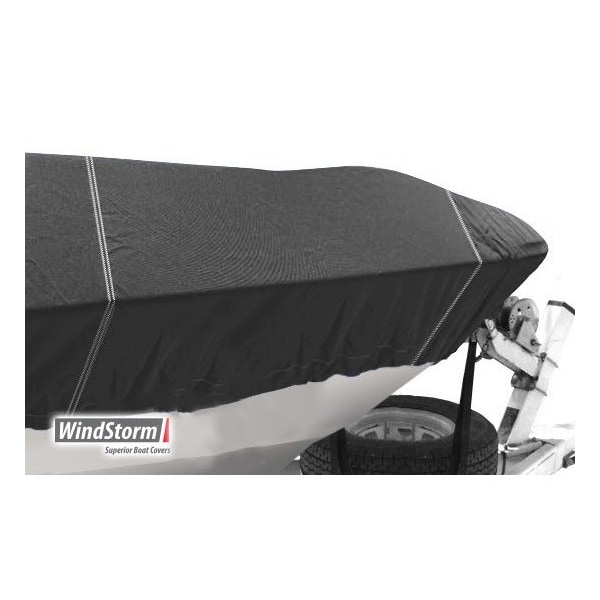 Boat Cover DAY CRUISER Inboard Fits 16ft 6in L Up To 96in W Charcoal